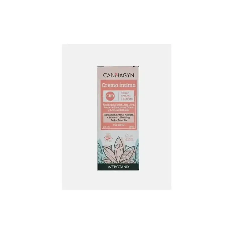 Webotanix cannagyn crema intima 30ml. bio | Farmacia Barata