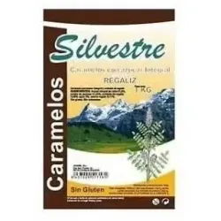 Caramelos de regaliz azucar de caña 1kg.