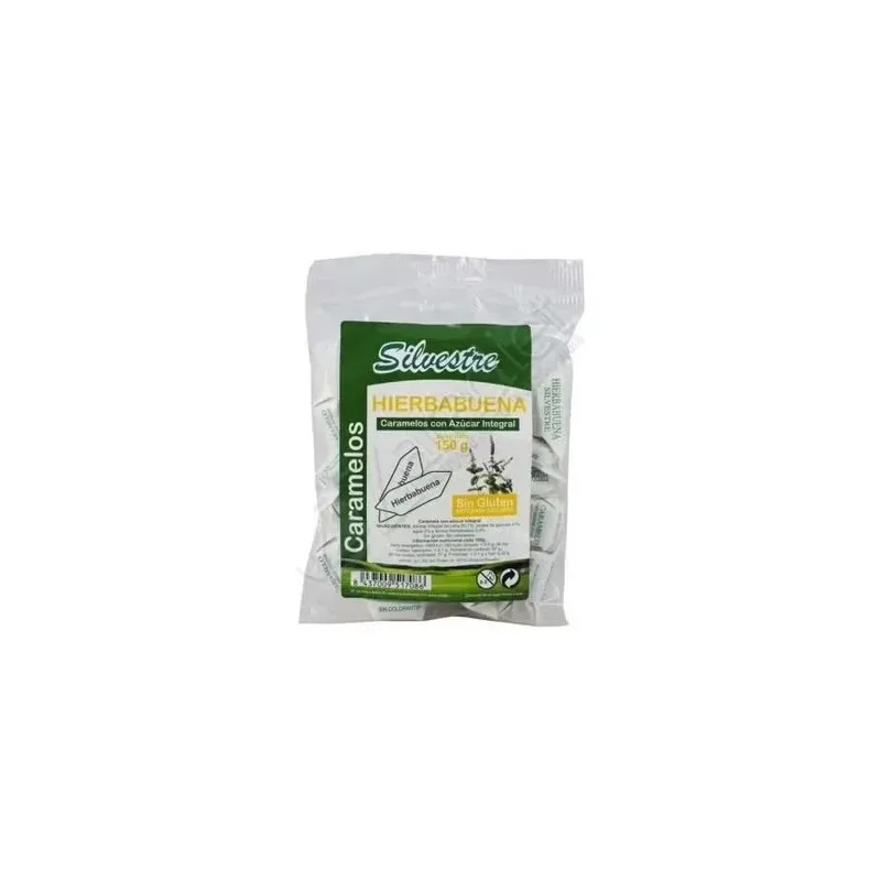 Caramelos de hierbabuena azucar de caña 150gr. | Farmacia Barata