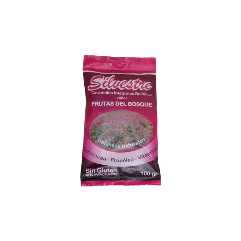 Caramelos rellenos de frutas bosque azucar 100gr. | Farmacia Barata