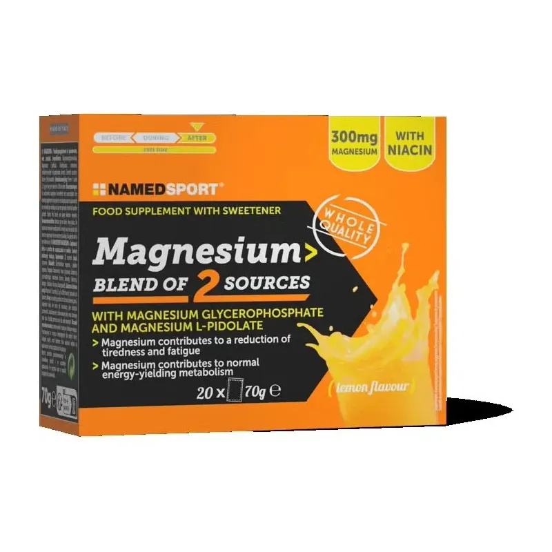 Namedsport magnesium blend of 2 sources 20x70g | Farmacia Barata
