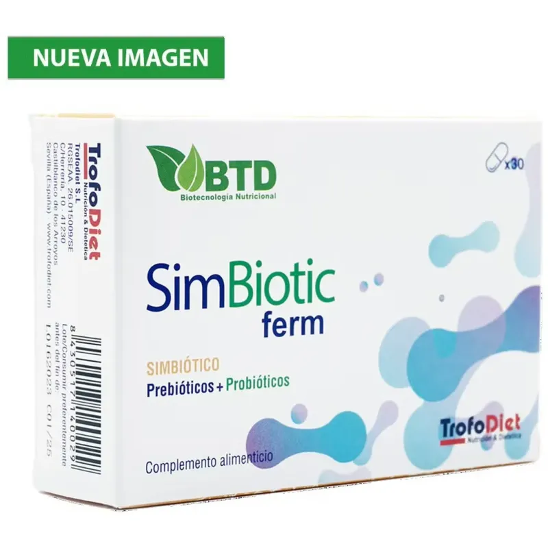 Btd simbiotic ferm 30caps | Farmacia Barata
