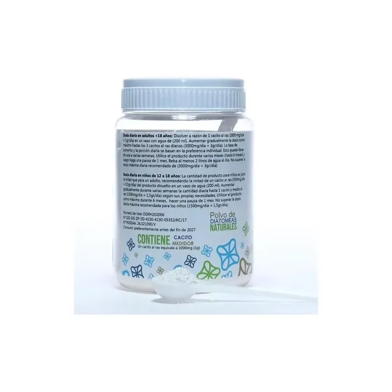 Diatomeas silicio 100% tierras de diatomeas 400g | Farmacia Barata Diatomeas silicio 100% tierras de diatomeas 400g | Farmacia Barata