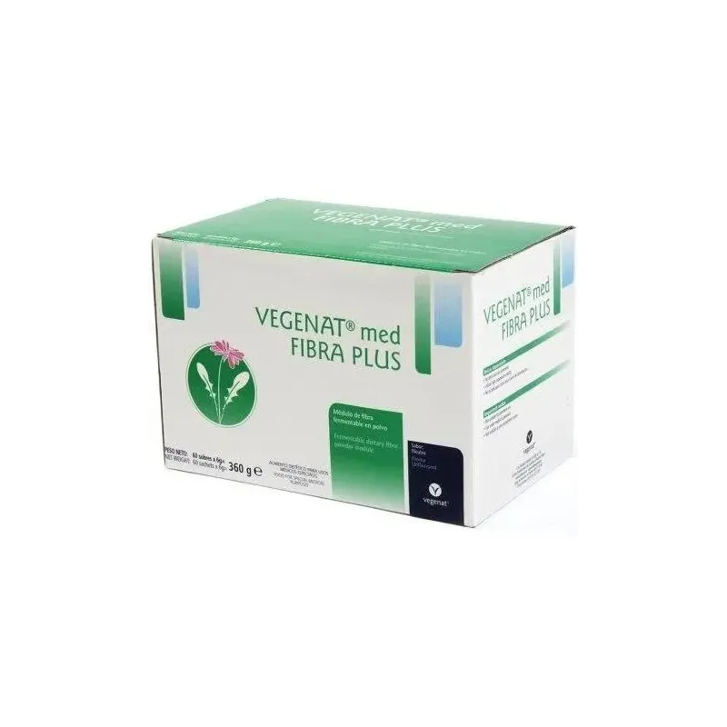 Vegenat med fibra plus 60 sobres | Farmacia Barata