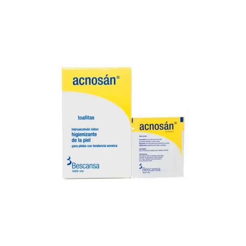 Acnosan toallitas bescansa 20 toallitas | Farmacia Barata