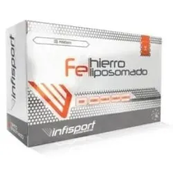 Infisport fe hierro liposomado 60 caps