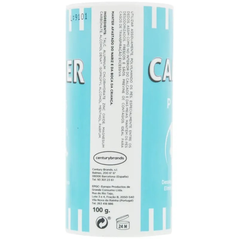 Calber desodorante polvo pies 100gr | Farmacia Barata