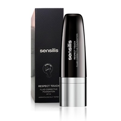 emoción pistola ordenar Sensilis Respect Touch Maquillaje Fluido 01 Amande SPF30, 30ml | Farmacia  Barata