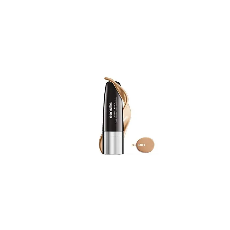 Sensilis Respect Touch Maquillaje Fluido SPF30, 30ml. Sensilis Respect Touch Maquillaje Fluido SPF30, 30ml.