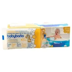 Babybaño esponja jabonosa de un solo uso para bebés | Farmacia Barata