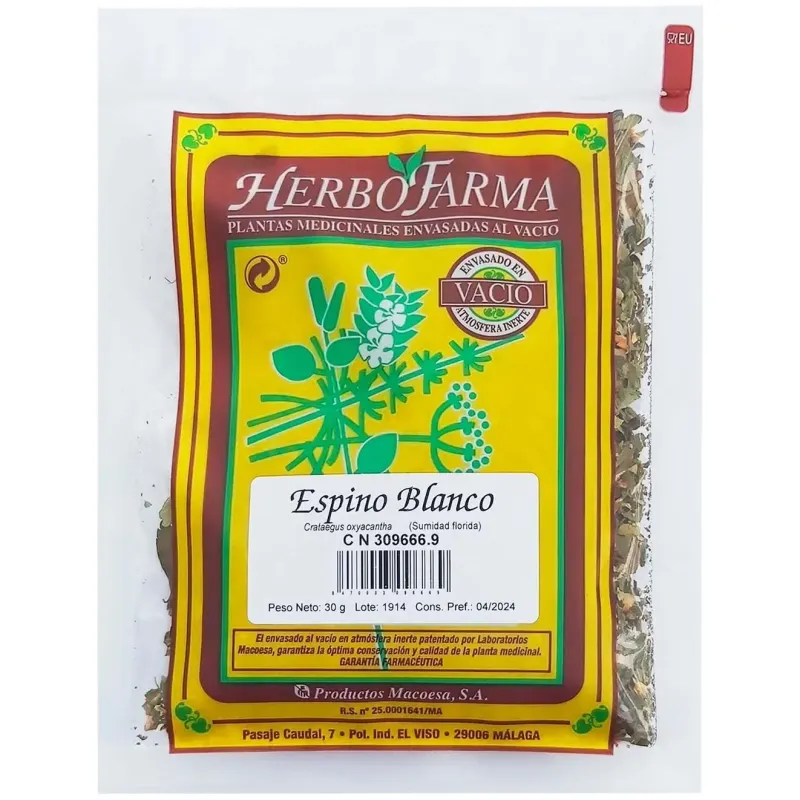 Macoesa espino blanco herbofarma 30gr | Farmacia Barata
