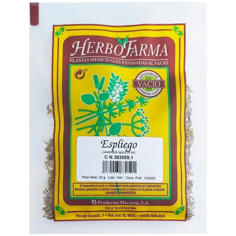 Macoesa espliego herbofarma 20gr | Farmacia Barata