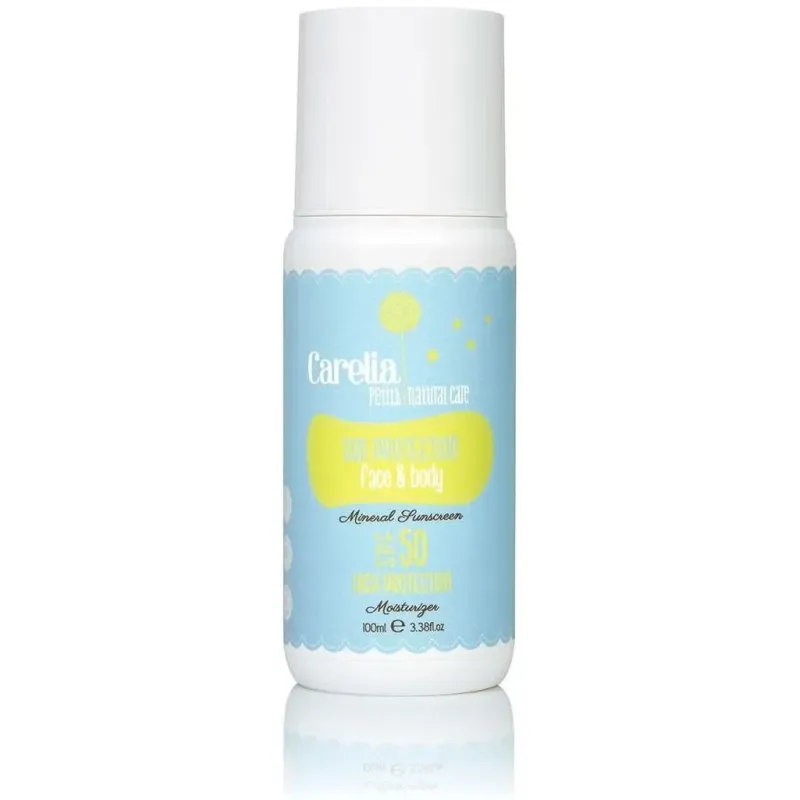 Carelia sun spf 50 alta protec 100% mineral 100ml | Farmacia Barata