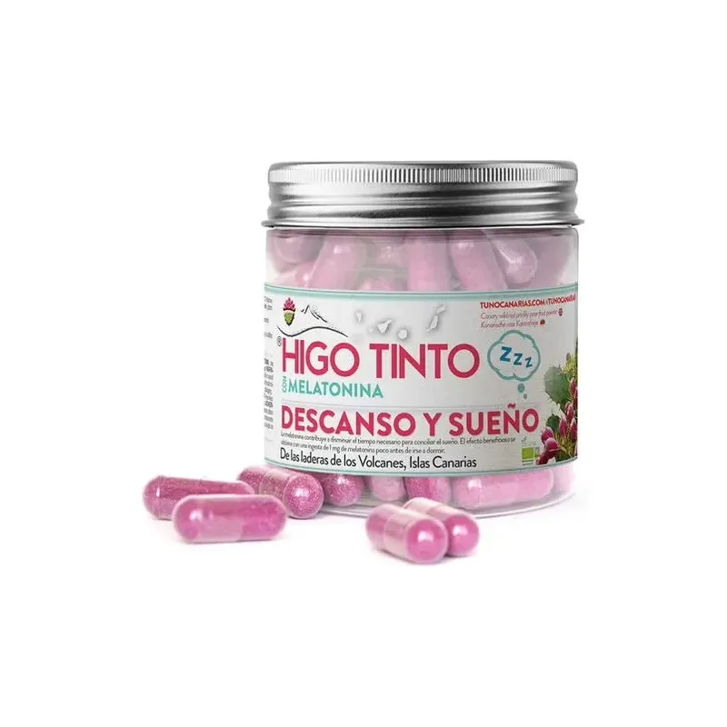 Higo tinto con melatonina 90cap. | Farmacia Barata