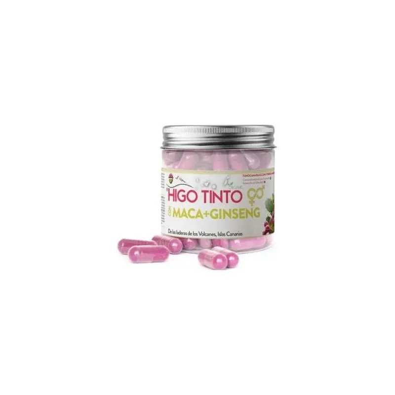 Higo tinto con maca y ginseng 90cap. | Farmacia Barata