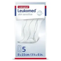 Leukomed skin sensitive 8cm x 15cm 5un