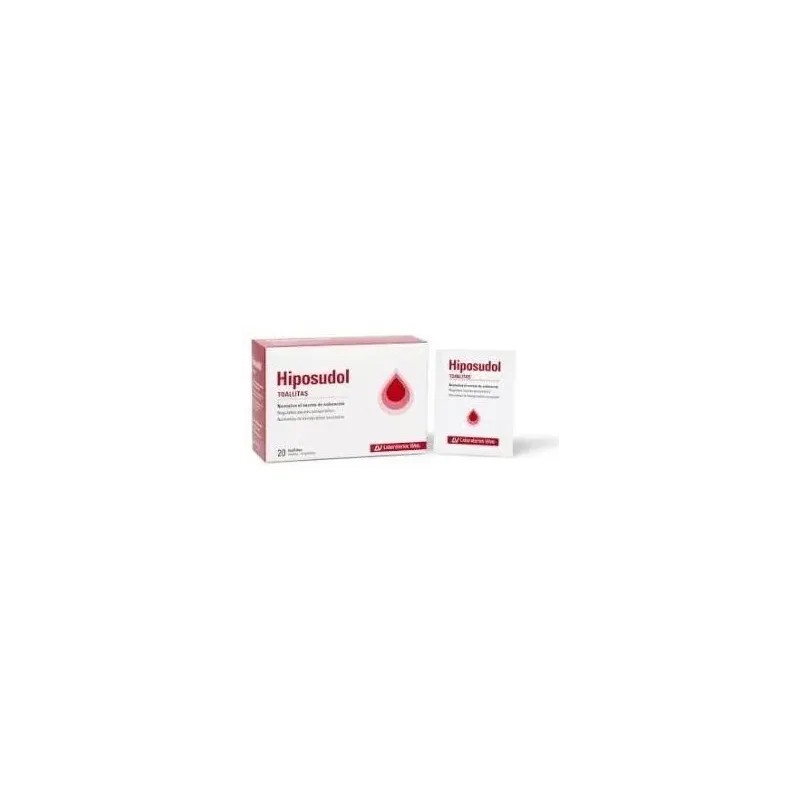 Hiposudol toallitas 20 sobres | Farmacia Barata Hiposudol toallitas 20 sobres | Farmacia Barata