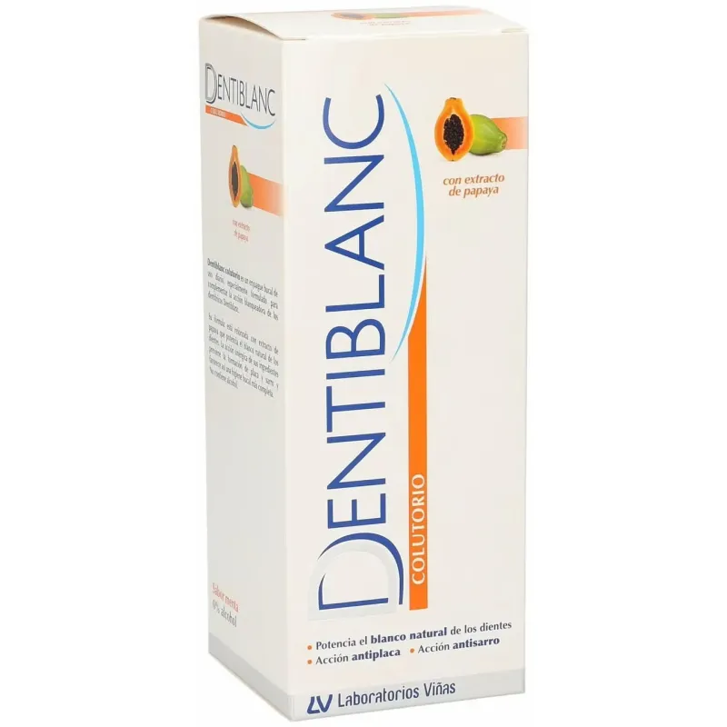 Dentiblanc colutorio papaya 500ml | Farmacia Barata Dentiblanc colutorio papaya 500ml | Farmacia Barata