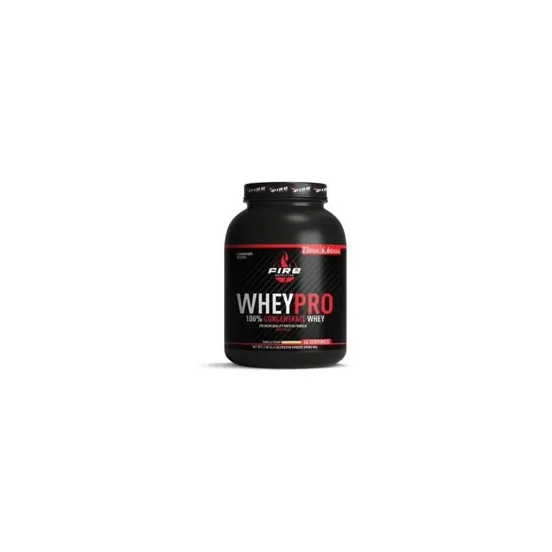 Fire nutrition wheypro concentrate vanilla 2kg | Farmacia Barata