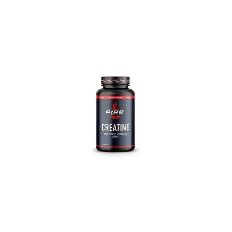 Fire nutrition pure creatine 1000mg 60caps | Farmacia Barata
