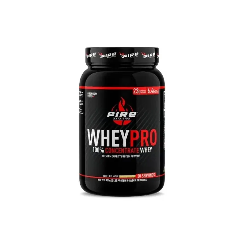 Fire nutrition wheypro concentrate vanilla 908g | Farmacia Barata