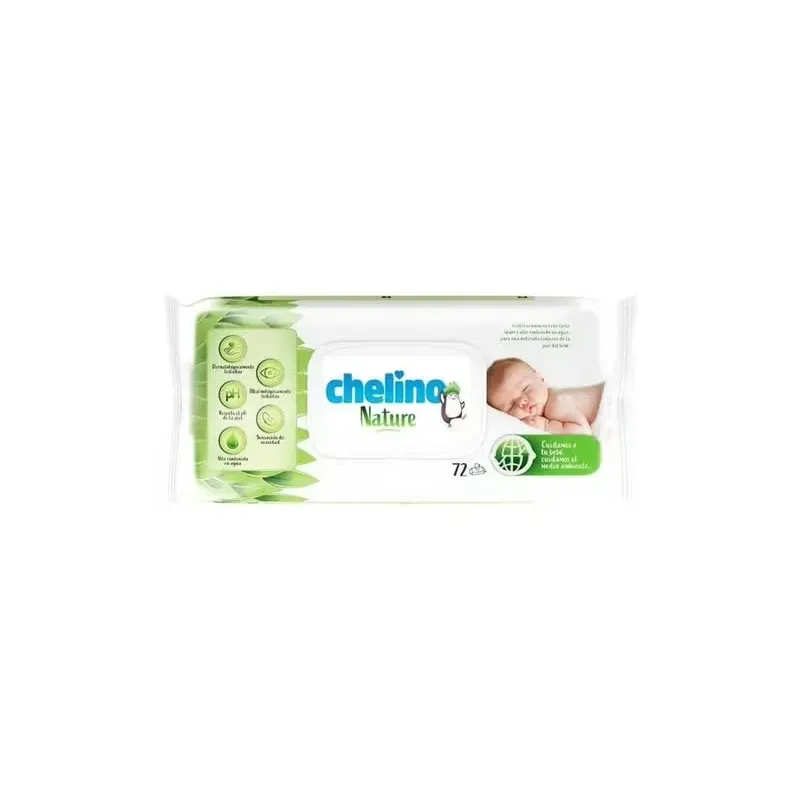 Chelino nature toallita infantil 72uds | Farmacia Barata