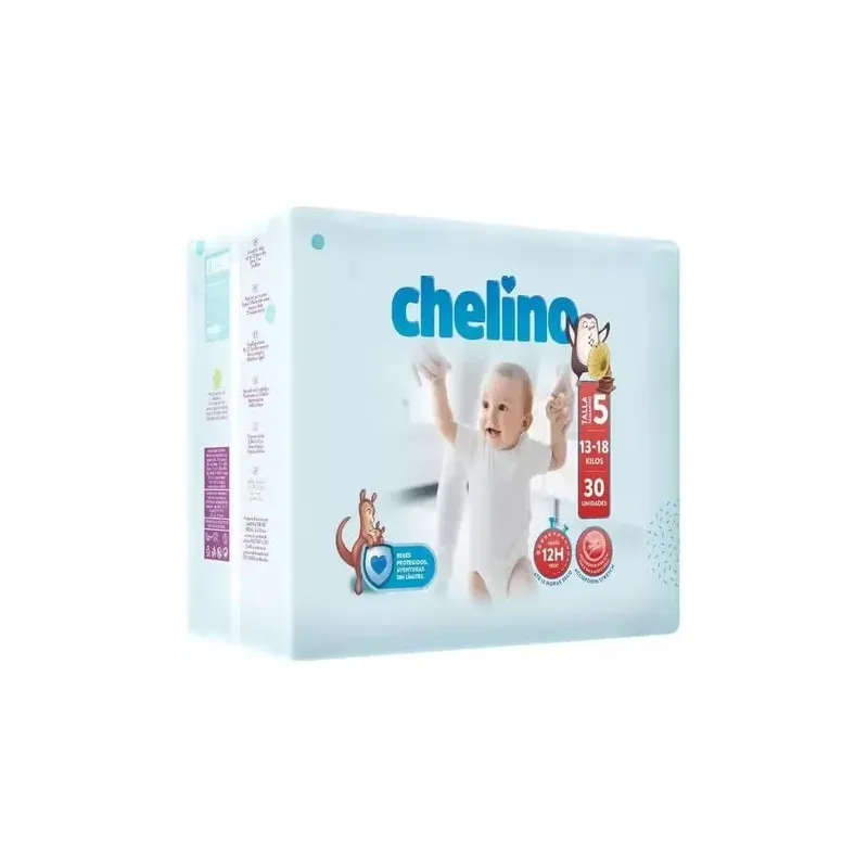 Chelino pañal inf pasitos t5 13-18kg 30un | Farmacia Barata
