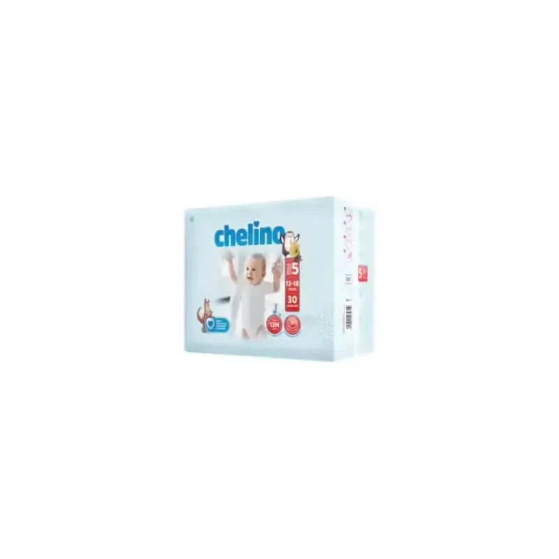 Chelino pañal inf pasitos t5 13-18kg 30un | Farmacia Barata