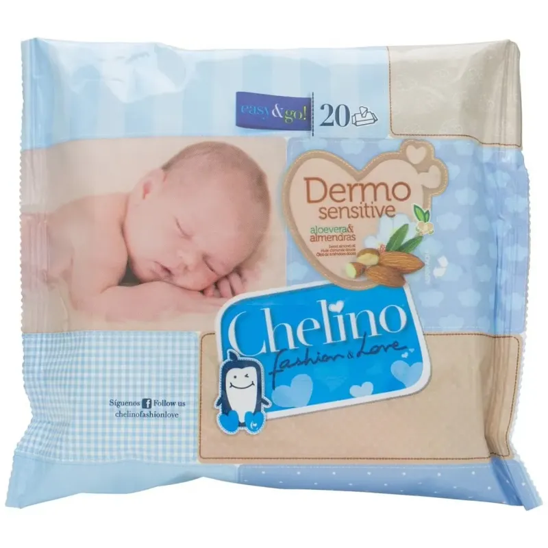 Chelino fashion y love toallitas infantiles 20uds | Farmacia Barata
