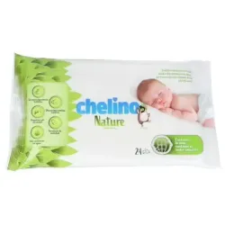 Chelino nature toallita infantil 24 unidades