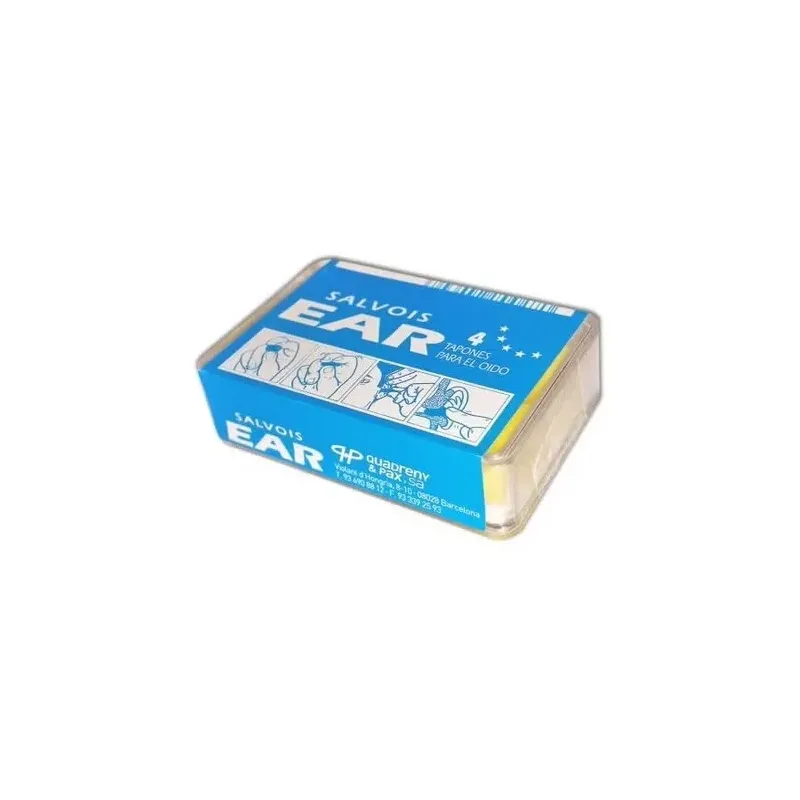 Tapon oido salvois ear espuma 4un | Farmacia Barata