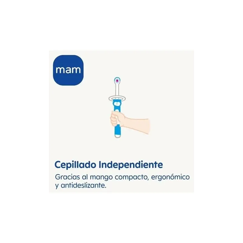 Mam baby cepillo dental infantil baby's brush +6m 1ud | Farmacia Barata