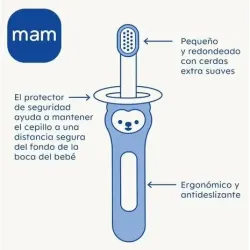 Mam baby cepillo dental infantil baby's brush +6m 1ud | Farmacia Barata
