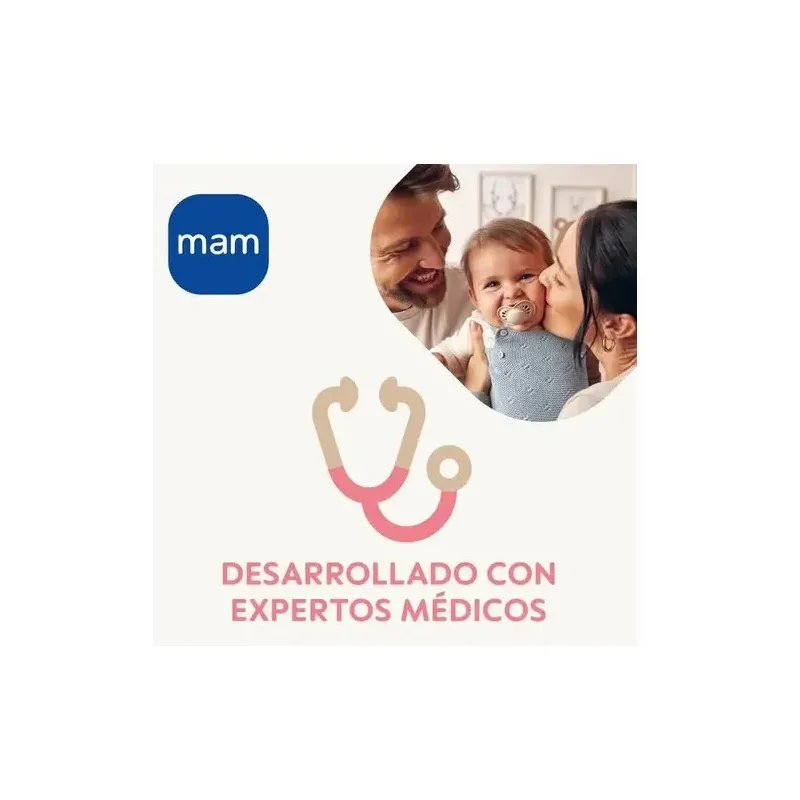 Mam baby biberón anticólico 320 ml azul | Farmacia Barata