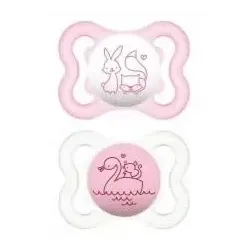 Mam air chupete silicona 0+ rosa pack doble | Farmacia Barata Mam air chupete silicona 0+ rosa pack doble | Farmacia Barata