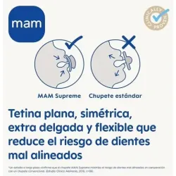 Chupete supreme sili fisio 2-6m neutro | Farmacia Barata