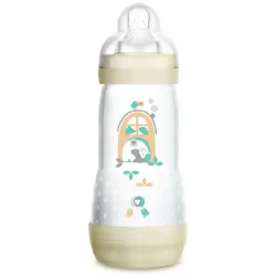 Mam baby biberón anticólico 320 ml marfil