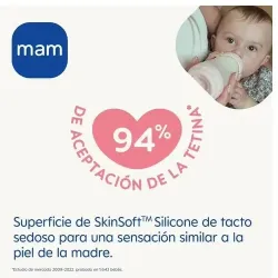Mam baby biberón anticólico 320 ml marfil | Farmacia Barata
