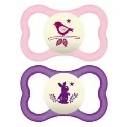 Chupete air silic fisio +6m 2un rosa | Farmacia Barata Chupete air silic fisio +6m 2un rosa | Farmacia Barata
