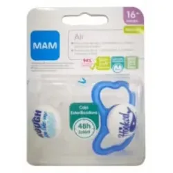 Mam chupete silicona air 16+ a pack doble