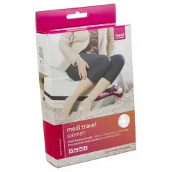 Mediven travel calcetín mujer beige talla xxl 1 par