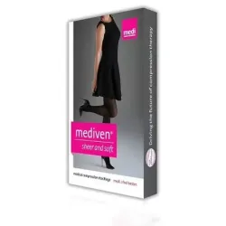 Mediven sheer y soft calcetín ad ccl2 punta t3 petite nat 1 par