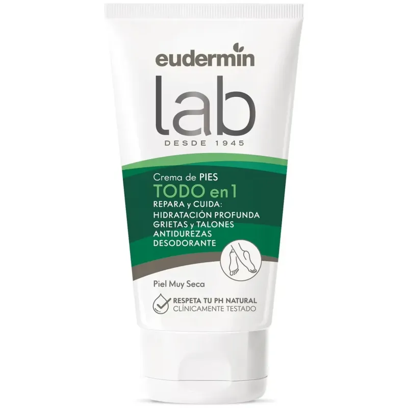 Eudermin crema de pies reparadora 75 ml | Farmacia Barata