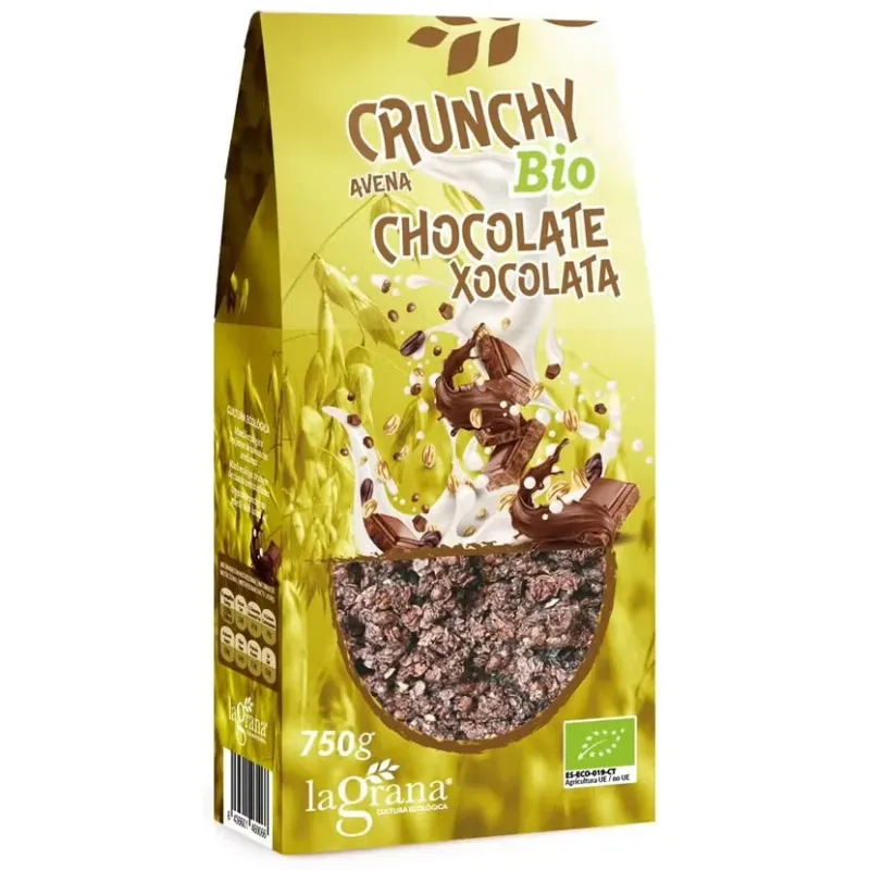 La grana crunchy avena choco eco 750g | Farmacia Barata