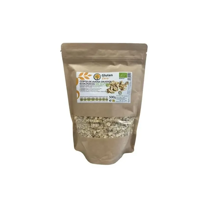 Gluten zero copos avena sin gluten gruesos eco 500g | Farmacia Barata