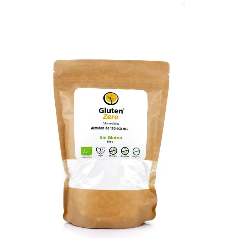 Gluten zero almidón tapioca eco sin gluten vegan 500g | Farmacia Barata