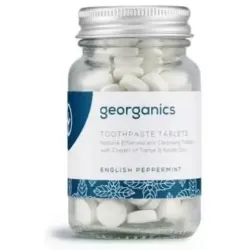 Georganics toothpaste tablets english peppermint 120comp