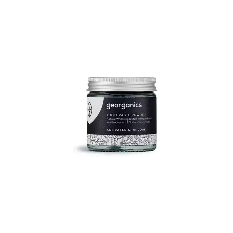 Georganics dentífrico mineral carbon activado 60ml | Farmacia Barata