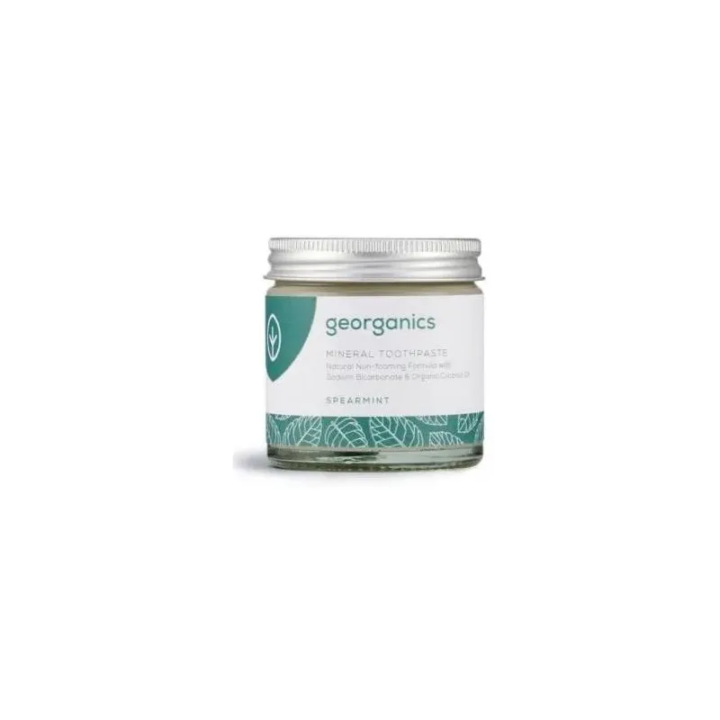 Georganics dentifrico mineral hierbabuena crema 60ml | Farmacia Barata