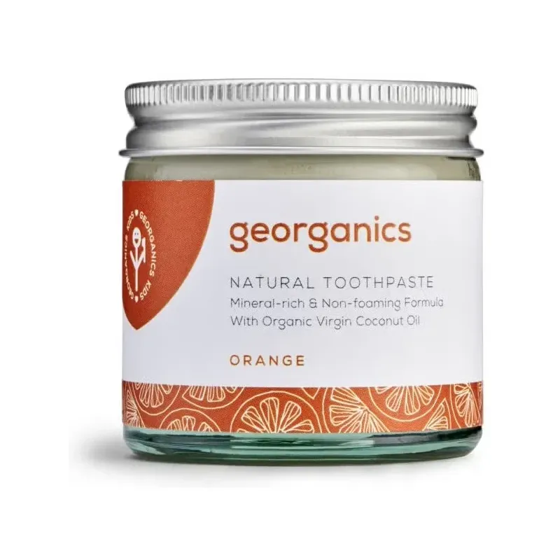 Georganics dentífrico mineral naranja crema 60ml | Farmacia Barata